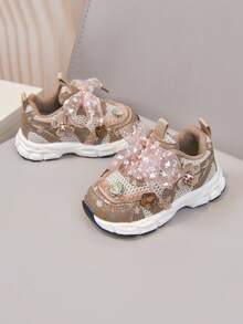 Spring/Autumn/All-Season Casual Fashion Baby Walking Sports Shoes, Comfortable And Lightweight - Khaki - View 6