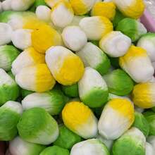 1pc Crunchy Squishy Cabbage Fidget Toy, Handmade ASMR Cabbage Squishy With Building Block Clay Filling, Crisp Rustling Sound Stress Relief Fingertip Toy, Perfect Gift For Party Holiday - Multicolor - View 3