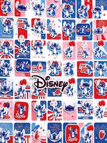 Disney 50pcs Graffiti Cartoon Art Cool Stickers Pack, Halloween Christmas Decoration, Suitable For Adult Luggage, Water Bottle, DIY Notebook, Computer, Skateboard, Party Gift - Multicolor - View 8