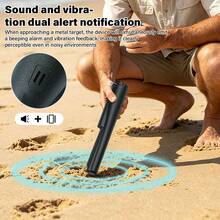 New Positioning Rod Handheld Underground Metal Detector GP Pointer Handheld Waterproof High Sensitivity Security Detector - Multicolor - View 3