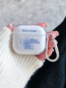 1個藍色海洋耳機保護殼，適用於AirPodPro 3 Pro2 Airpods3 Airpods2 1 Airpods4 無線藍牙耳機保護殼 - 淺藍色 - 查看 13
