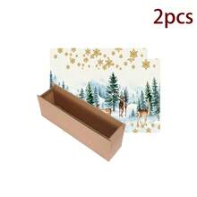 1pc Christmas Reindeer Pattern Diatomaceous Earth Absorbent Mat, Kitchen Countertop Water-Absorbing Drying Pad, Coffee Machine Mat, Pour-Over Coffee Pot Mat, Dish Drainer Mat, Non-Slip Heat-Resistant Kitchen Mat, Table Mat, Breakfast Mat, Washing Machine Mat, Home Kitchen Dining Table Coffee Shop Bar Decor Mat, Holiday Party Housewarming Gift - Multicolor - View 12