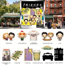 Warner Bros 1pc Official Licensed Friends Blind Bag Keychain - 3D Foam Blind Box Character Pendant Zipper Pull Keyring Backpack Decor Birthday Gift Collectible - Multicolor - View 1