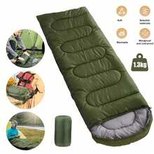 Thickened Warm Outdoor Camping Sleeping Bag, Night Warmth, Suitable For Camping, Short Trips And Outdoor Exploration, All-Season Travel Sleeping Bag, Camping Equipment - Multicolor - View 9
