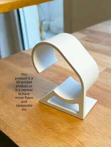 3D Printed Watch Stand Organizer, Minimalist Freestanding Watch Display Holder With Curved Cradle And Stable Base, Desktop Watch Storage For Bedroom, Living Room Home Decor, Counter Display, Christmas Gifts And Winter Holiday Essentials - Multicolor - View 13
