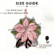 Two Pieces Set Of Autumn-Themed Hand Towels, Absorbent And Soft Maple Leaf And Acorn Hanging Kitchen Towels, Decorative Quick-Dry Towels For Bathroom, Kitchen, And Autumn Home Decor - Multicolor - View 10