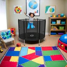 Leisure Trampoline - Mint Green - View 4