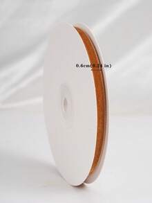 Caramel Brown Velvet Ribbon Roll (10 Yards) - 6mm To 25mm, Suitable For DIY Autumn Hair Accessories, Gift Box Packaging, Wedding Decoration, Sewing Trim And Handmade Soft Fabric Ribbon - Brown Flocked Strap - View 13
