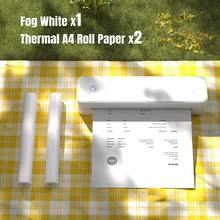 ORICO A4 Portable Thermal Paper Printer - Built-In Battery, Compatible With 216MM-56MM Width Paper, Inkless, Lightweight And Mini, Suitable For Home, Office, And Travel - White - View 19