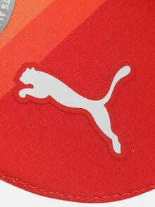 Unisex AMF1 Replica Alonso Special Puma White Curved Brim Cap 02724601 - Red and White - View 6