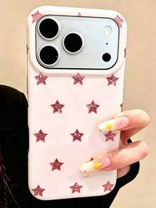 1 Buah Casing Ponsel Jelly Lembut Aurora Warna Permen Bintang Lucu Kompatibel Dengan iPhone 17 Pro Max 17 Pro 17 16 Pro Max 16 Pro 16 15 Pro Max 15 Pro Max 15 Pro 15 14 Pro Max 14 Pro 14 13 Pro Max 13 Pro 13 12 Pro Max 12 Pro 11 Casing Lembut Mengkilap Hadiah - Baby Pink - View 21