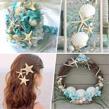 Set Of 9 Or 15 Starfish Decorations; Small Starfish And Mini Seashells Suitable For Crafting; Scallop And Clam Shells Perfect For DIY Ocean-Themed Parties, Weddings, And Gatherings. - 1 - View 2