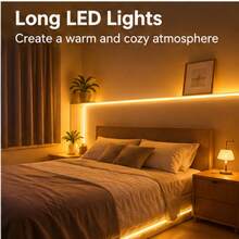 Warm Light Flexible Neon LED Strip, With Shaping Function, USB Interface Button Switch Brightness, Suitable For Indoor Decoration Patterns, Kitchen Lighting Mirror Fill Light, A Gift For Girlfriend To Make Her More Beautiful - Multicolor - View 10