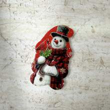 1pc Creative Cute Christmas Atmosphere Pattern Snowman Santa Claus Bell Shaped Dual-Use Bottle Opener Fridge Magnet, Suitable For Home Decor, Refrigerator, Bottle Opening, Christmas Holiday Gift Magnetic Sticker - Christmas Dual-use Fridge Magnet - View 8