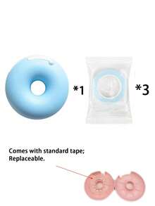 Eyeshadow Tape And Tape Dispenser Set, Eyeliner Guide Makeup Tape, Precise Eye Makeup Tool, Suitable For Cat Eye Liner, Eyeshadow, Ideal For Women Makeup Enthusiasts - Multicolor - View 12