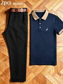 Black + Navy Blue