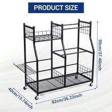 Garden Carts - Matte Black - View 2