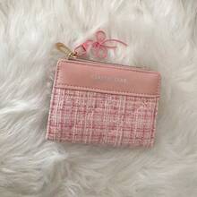 Women's Bow Pendant Multi-Slot Coin Purse Short Wallet - Multicolor - View 12