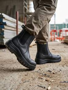 Men Military & Tactical Boots - Black - View 3