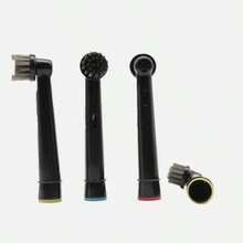 4pcs Replacement Electric Toothbrush Heads Compatible With B Ra Un Oral‑B Brush Heads - View 4