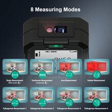 MASTFUYI Laser Distance Meter Red Laser Rangefinder Digital Laser Measure Tool With Area Volume Pythagorean Continuous Measurement - FY897S - View 7