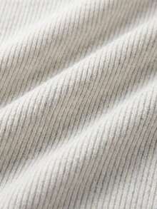 glestore Men's Retro "Old Money" Style Gray-Toned 2 In 1 Crew-Neck Sweater Casual And Comfortable, A Classic All-Season Versatile Piece - Beige - View 7