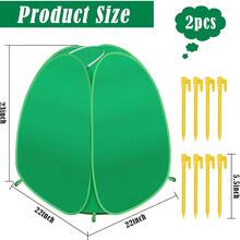 1/2pcs Winter Garden Mesh Plant Cover, Durable Pop-Up Garden Mesh Plant Protector, Reusable, Bird And Insect Proof, Suitable For Fruits, Vegetables, Flowers, Herbs, Outdoor Yard Garden - Protective Cover - View 3