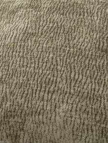 1pc Solid Color Textured Jacquard Fabric Pillowcase, Modern Minimalist Polyester Square Cushion Cover Suitable For Living Room Home Use - Olive Green - View 3