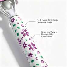 Women's Floral Handle Razor Set, 37Pcs (1 Handle +36 Replacement Blade Cartridges), Portable Body Shaver For Legs, Arms & Underarm, Smooth Shaving - Upgraded Version - View 7