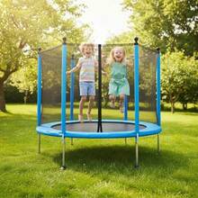 Kids Trampolines - Blue - View 11