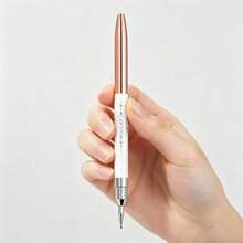 1pc Dual-Ended Nail Art Brush, Rhinestone Decorated Handle Nail Gel Brush & Rhinestone Picker Tool, Suitable For Nail Art DIY Salon - Multicolor - View 7