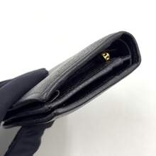 【中古】GUCCI プチマーモント GGマーモント 二つ折り財布 コンパクトウォレット レザー ブラック 財布 ゴールド 456126 - ブラック - チェックする 7