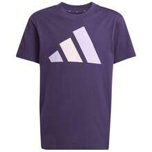 Adidas Young Boys T-Shirts - Purple - View 1