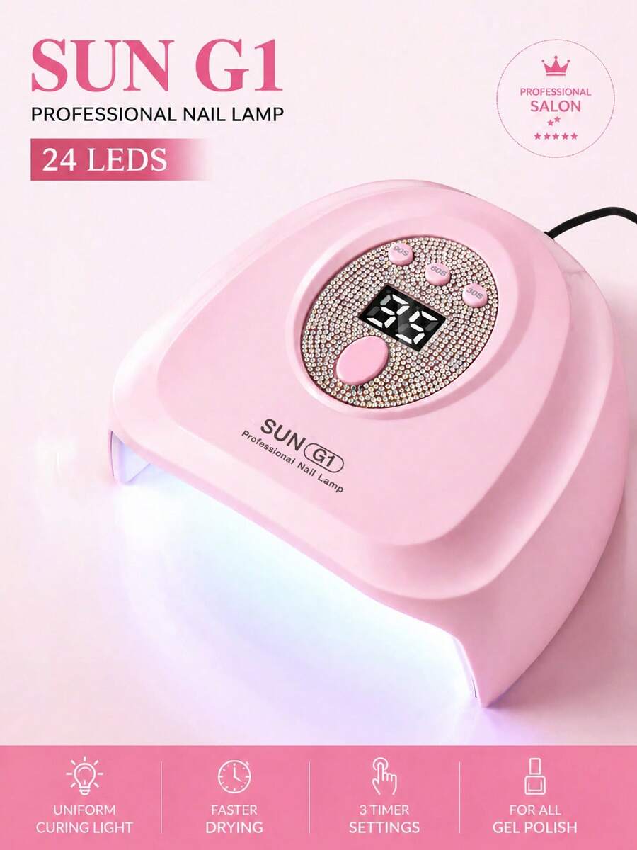LIMEGIRL Professional UV LED Nail Lamp - Quick Drying Gel Nail Polish, USB Powered, Low Power Consumption, Home Salon Curing Light, Perfect Gift For Women