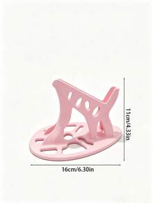 3D Printed Hollow Human Body Shaped Phone Stand, Creative Desktop Slouchy Phone/Tablet Holder Ornament - A - View 11