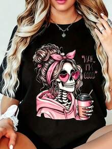 Women T-Shirts - Black - View 1