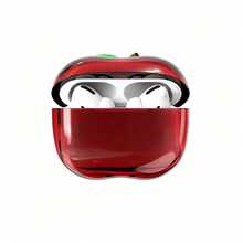 Realistic Transparent Red & Green Apple Design Protective Case Compatible With Apple Pro3/4th Gen/Pro2 Bluetooth Earphones, Cute Cartoon Creative - Transparent Red Apple - View 5
