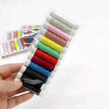 32pcs Sewing Kit Set, Includes Large Eye Hand Sewing Needles (Easy To Thread For Elderly), Thimbles, Needle Threaders, Sharp And Durable Needles. Convenient Storage To Prevent Needle Loss - 32pcs - View 4
