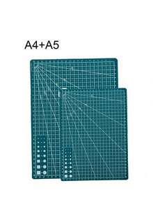A3/A4/A5 Cutting Tools, A3/A4 Cutting Mat For Educational Tools, Art Carving Knife Board, Clay Cutting Board For Exams,Non-Slip Grid Rulers, Suitable For Craft Materials, Multi-Purpose Craft Cutting Mat, Self-Healing Art Carving Board Cutting Board - Multicolor - View 12