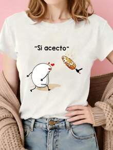 Women T-Shirts - White - View 1