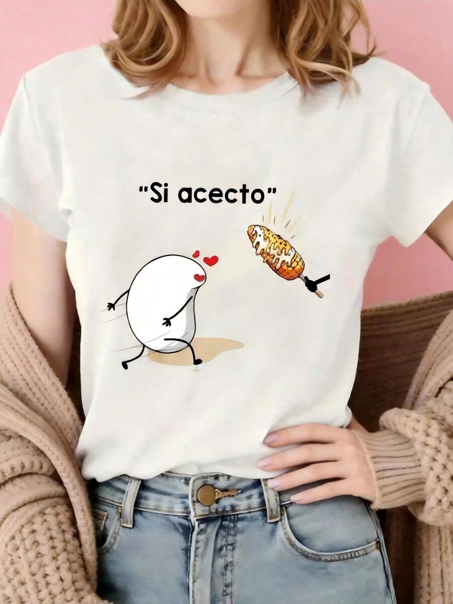Women T-Shirts - White - View 1