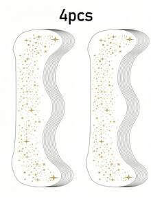 Glitter Freckles, Gold/Silver Temporary Face Tattoos Stickers,Halloween Makeup, Body Face Glitter For Women Girls, Country Concerts Singer Festival Rave Accessories - Multicolor - View 28