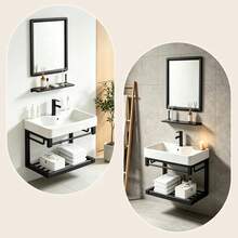 Bathroom Furniture Sets - Silver - View 8