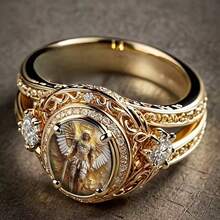 Women Wedding Bands - Gold - View 1