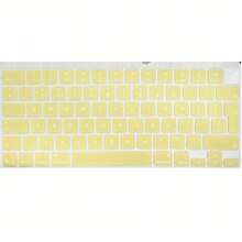 Silicone Keyboard Film For MacBook Neo 13 A3404 Light Yellow Keyboard Cover For MacBook Pro 14 16inch Laptop Keyboard Protective Film For MacBook Air 13.6 M2 M3 M4 M5 Air 15.3,Reusable And Washable Fresh Style Film,Suitable For Students,Birthday Gift - View 9