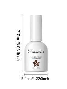PEACECOLOR 5PCS Gel Nail Polish Set 10ML Fall Winter Brown Soak Off UV LED Cured Solid Color Glossy For Nail Art Manicure Gel Polish Kit - Multicolor - View 9