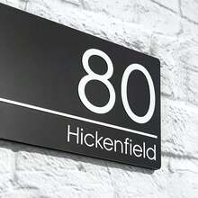 1pc Customizable Acrylic Sign - Personalized Door Number, Office And Home Wall Decor, Durable PMMA Material With Mounting Bracket - Suitable For Commercial And Residential Use - Office Supplies And Commercial Signage - Multicolor - View 4