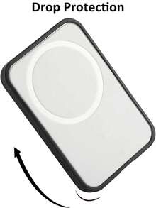 Magnetic Power Bank Protective Case Compatible With IPhone - TPU Soft Anti-Drop Protective Cover, Compatible With MagSafe | Matte Texture, Closed Design (Battery Not Included) - Multicolor - View 6