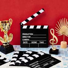 Papan Klapper Film Datar 2D, Bahan Kertas, Set 1/3/5/7 Buah, Papan Klapper Film Kertas, Papan Klapper Sutradara Film, Dapat Ditulis, Untuk Adegan Aksi Syuting Film, Cocok Untuk Properti Film & Foto - MultiWarna - View 3