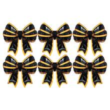 Black & Gold Bow Balloons For New Year Party 2027 Holiday Decor Christmas Wedding New Year Graduation Party Decoration - Multicolor - View 4